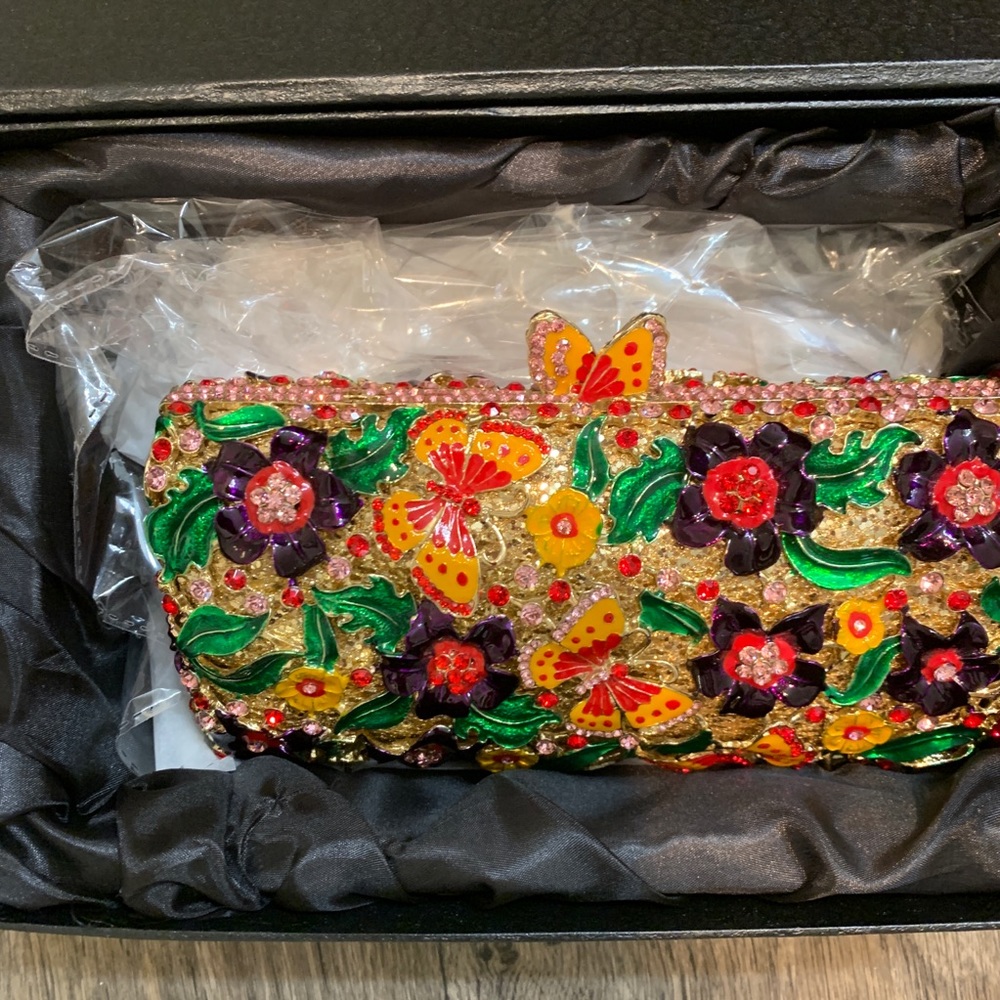 Stunning Butterfly Evening Purse